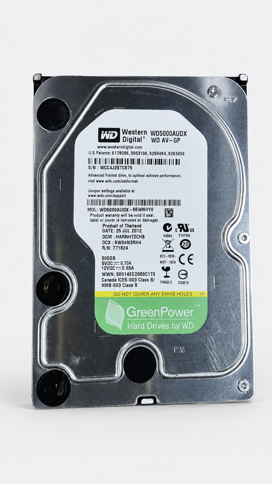 WD AV-GP 500GB
