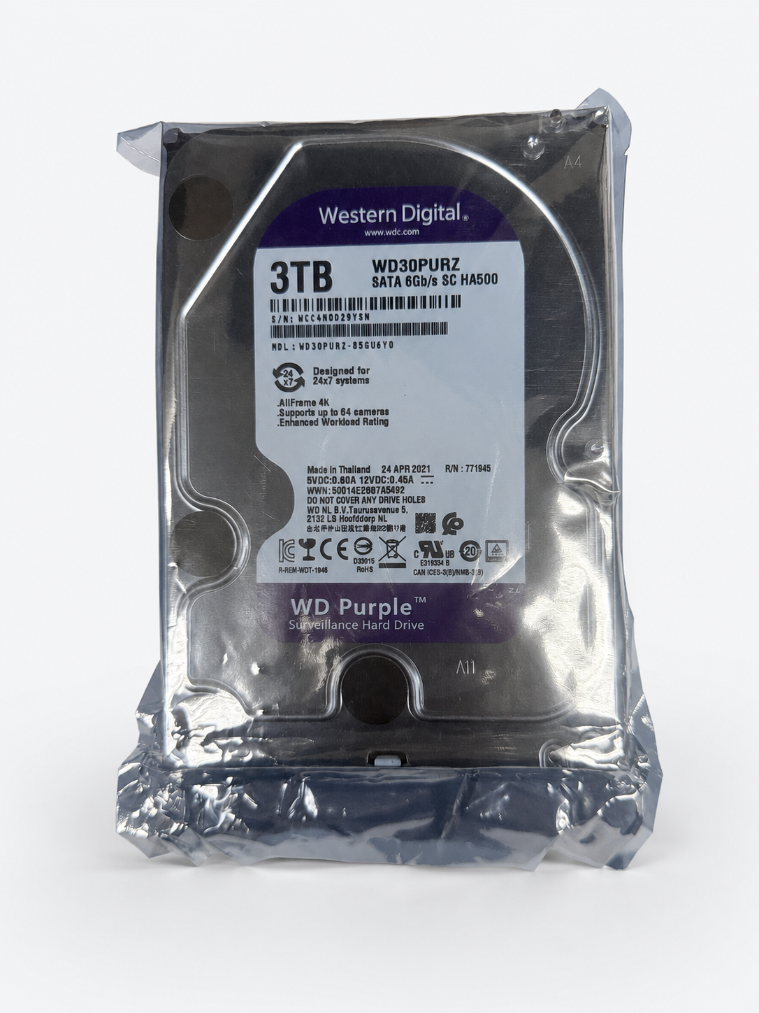 WD Purple 3TB